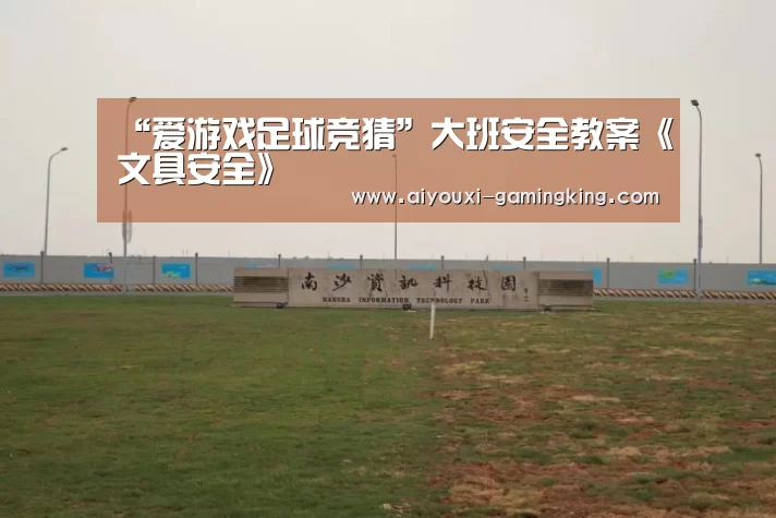 “爱游戏足球竞猜”大班安全教案《文具安全》(图4) 爱游戏足球竞猜